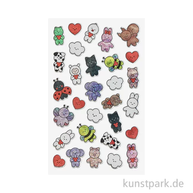 Artikelbild 1 des Artikels “Puffy Sticker - Chingu, Holographisch, 1 Bogen “
