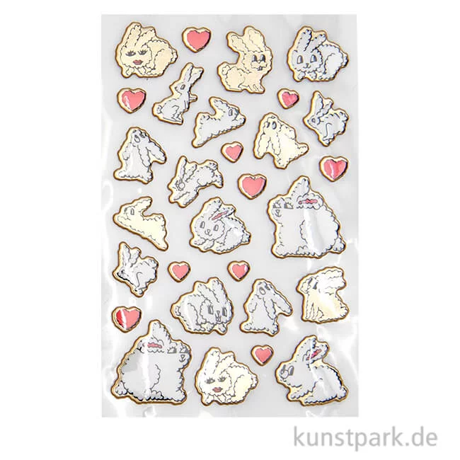 Artikelbild 1 des Artikels “Puffy Sticker - Futschikato, Hasen, 29 Aufkleber “
