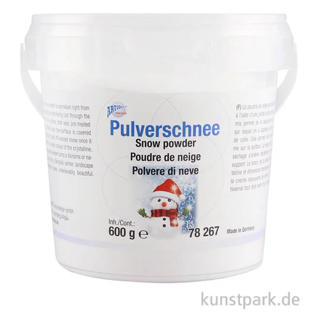 Artikelbild 1 des Artikels “Pulverschnee, extra fein für gleichmässige Schneedecken 600 g“