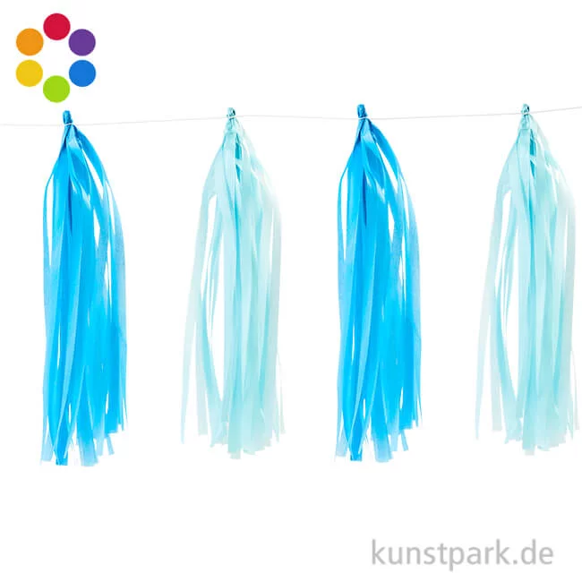 Artikelbild 1 des Artikels “Quasten aus Seidenpapier, 12 x 35 cm, 12 Stück “