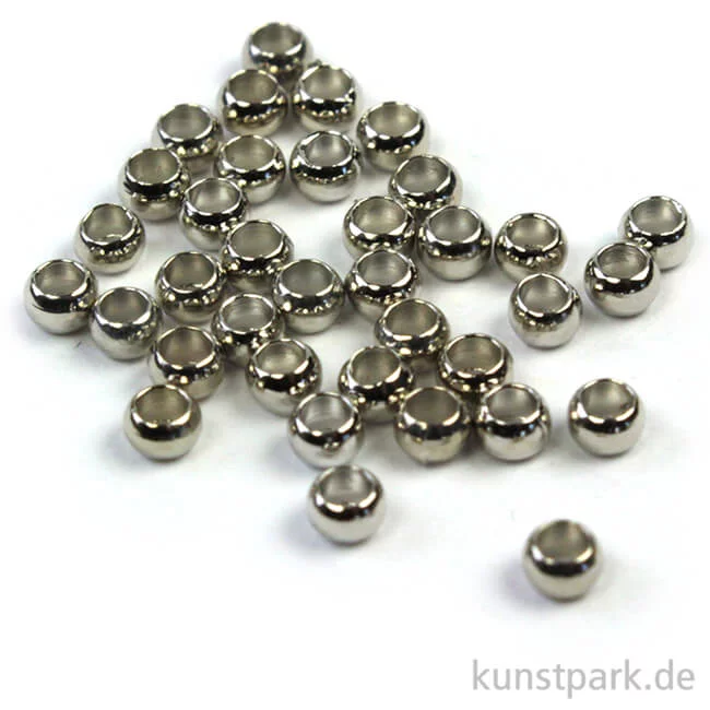 Artikelbild 1 des Artikels “Quetschperle - Platin innen 1,8 außen 2,5 - 45 Stück“