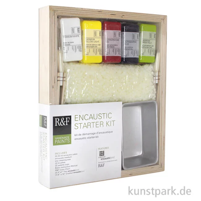 Artikelbild 1 des Artikels “R&F Enkaustik Starter Set mit umfangreichem Zubehör, 13-teilig “
