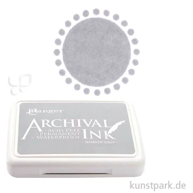 Artikelbild 1 des Artikels “Ranger Archival Ink Stempelkissen Einzelfarbe | Grau“
