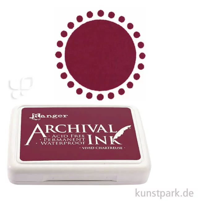 Artikelbild 1 des Artikels “Ranger Archival Ink Stempelkissen Einzelfarbe | Leuchtturm“
