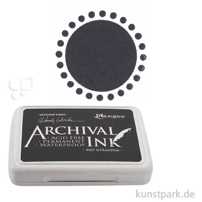Artikelbild 1 des Artikels “Ranger Archival Ink Stempelkissen Einzelfarbe | Schwarz“