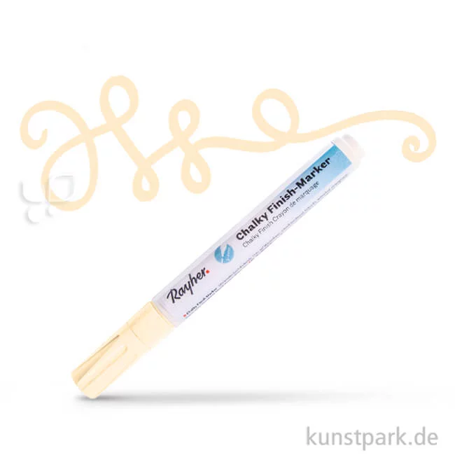 Artikelbild 1 des Artikels “Rayher Chalky Finish Marker 2-4 mm | Alabasterweiß“