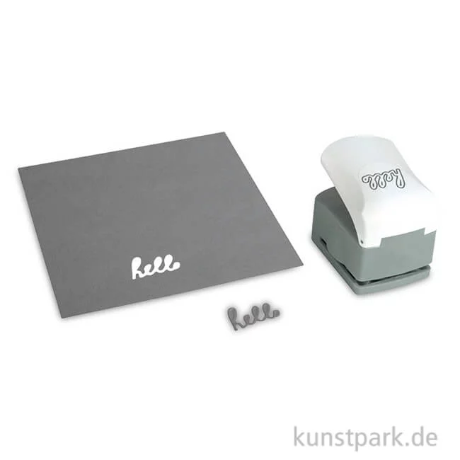 Artikelbild 1 des Artikels “Rayher Embossing-Stanzer - Hello, 3,6x1,9 cm “