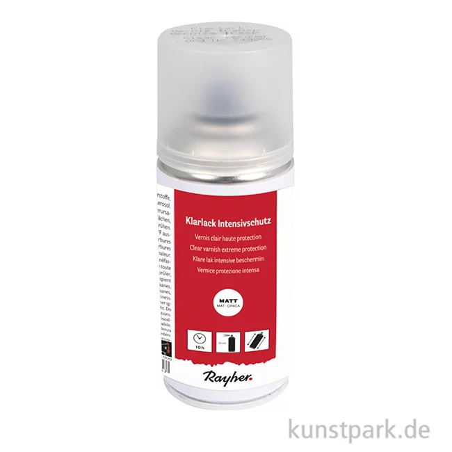 Artikelbild 1 des Artikels “Rayher Klarlack Spray - Intensivschutz Matt, Wetterfest, 150 ml “