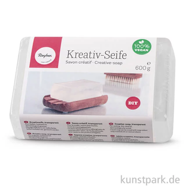 Artikelbild 1 des Artikels “Rayher Kreativ-Seife transparent 600 g“