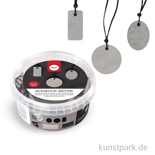Artikelbild 1 des Artikels “Rayher Schmuckbeton Starter Kit, mit 3 Formen + Zubehör “