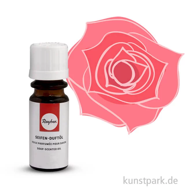 Artikelbild 1 des Artikels “Rayher Seifen-Duftöl 10 ml Flasche | Rose“