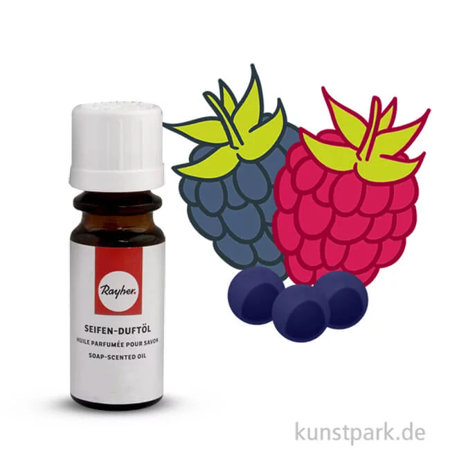 Artikelbild 1 des Artikels “Rayher Seifen-Duftöl 10 ml Flasche | Süße Beere“