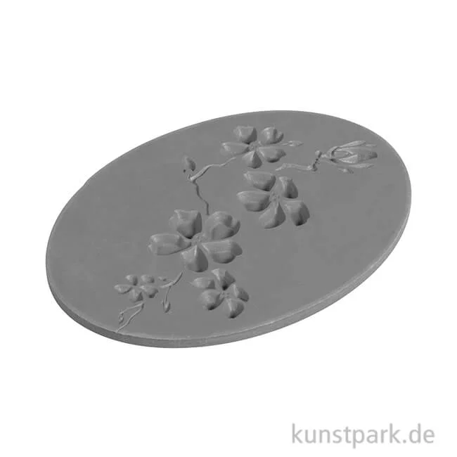 Artikelbild 1 des Artikels “Gießform Label - Kirschblüte, 4 x 5,5 cm, 1 Stück “