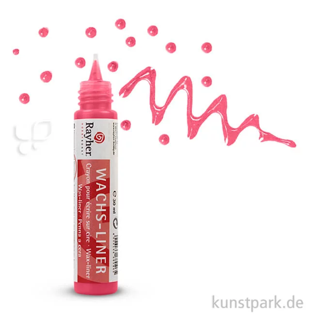 Artikelbild 1 des Artikels “Rayher Wachs-Liner, Pen 30 ml Einzelfarbe | Klassikrot“