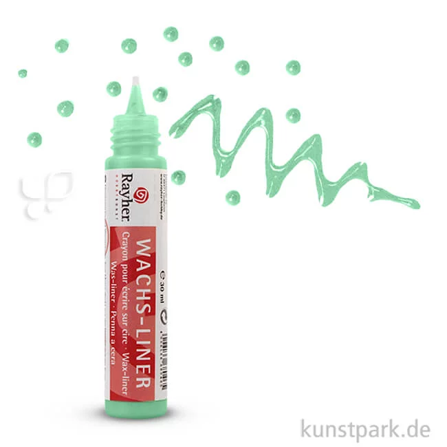 Artikelbild 1 des Artikels “Rayher Wachs-Liner, Pen 30 ml Einzelfarbe | Pastellgrün“