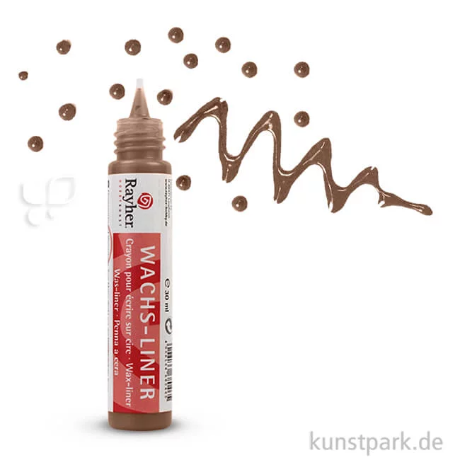 Artikelbild 1 des Artikels “Rayher Wachs-Liner, Pen 30 ml Einzelfarbe | Schokolade“