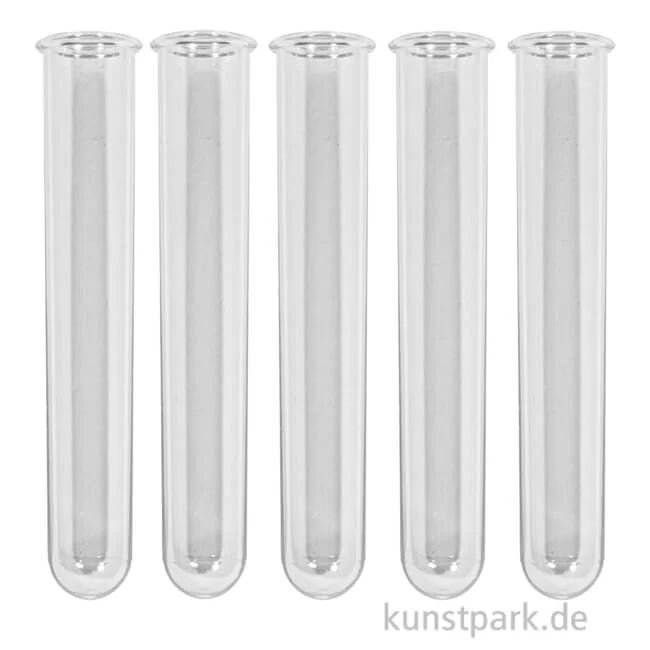 Artikelbild 1 des Artikels “Reagenzglas Acryl, 20 mm Durchmesser, 12 cm Länge, 5 Stück “