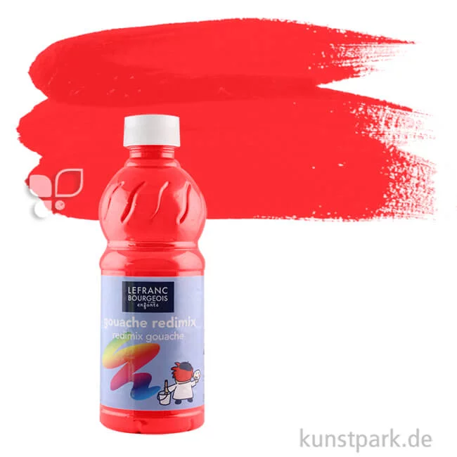 Artikelbild 1 des Artikels “Lefranc & Bourgeois Redimix COLOR & Co. Gouache 500 ml | 006 Primärrot“