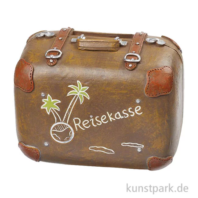 Artikelbild 1 des Artikels “Reisekasse-Koffer für Geldgeschenke, 8 x 5 x 6 cm “