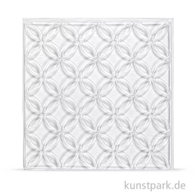 Artikelbild 1 des Artikels “Relief-Eingießplatte für Fliese - Blumenzirkel “