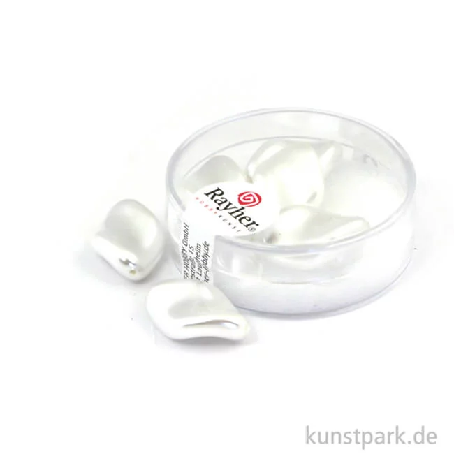 Artikelbild 1 des Artikels “Renaissance-Chips - 19 x 13 mm - 6 Stück Schneeweiß“