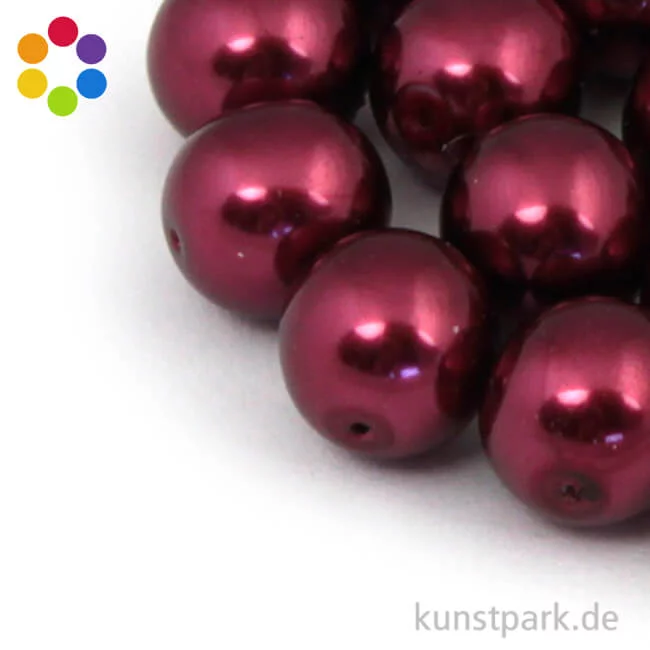 Artikelbild 1 des Artikels “Renaissance Glaswachsperlen - 12 mm - 21 Stück “