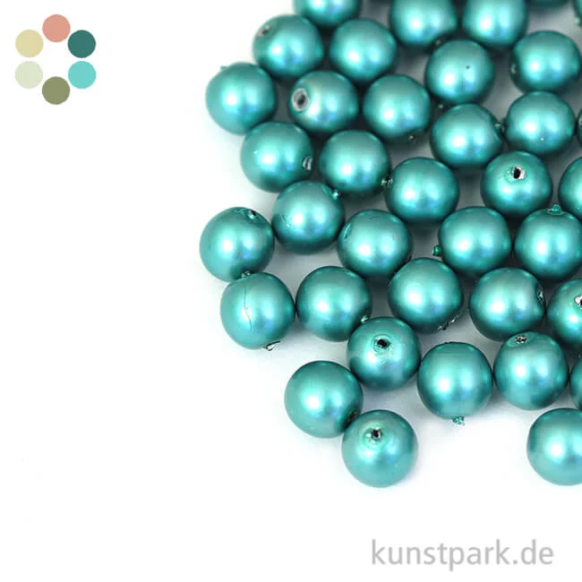 Artikelbild 1 des Artikels “Renaissance Glaswachsperlen matt - 6 mm - 45 Stück “