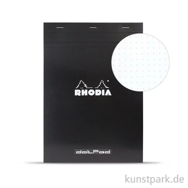Artikelbild 1 des Artikels “Rhodia dotPad Zeichenblock - Schwarz, 80g, 80 Blatt DIN A5“