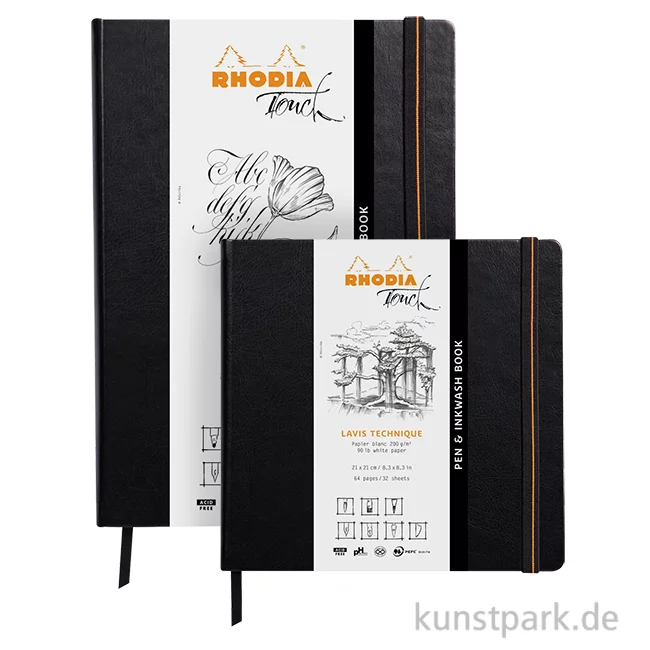 Artikelbild 1 des Artikels “Rhodia Pen & Inkwash Book, 200 g/m², 32 Blatt “