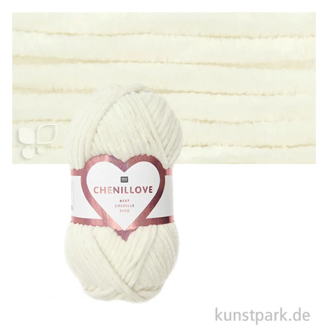 Artikelbild 1 des Artikels “Rico Garn - Creative Chenillove, 100g, 110m Farbe | Creme“