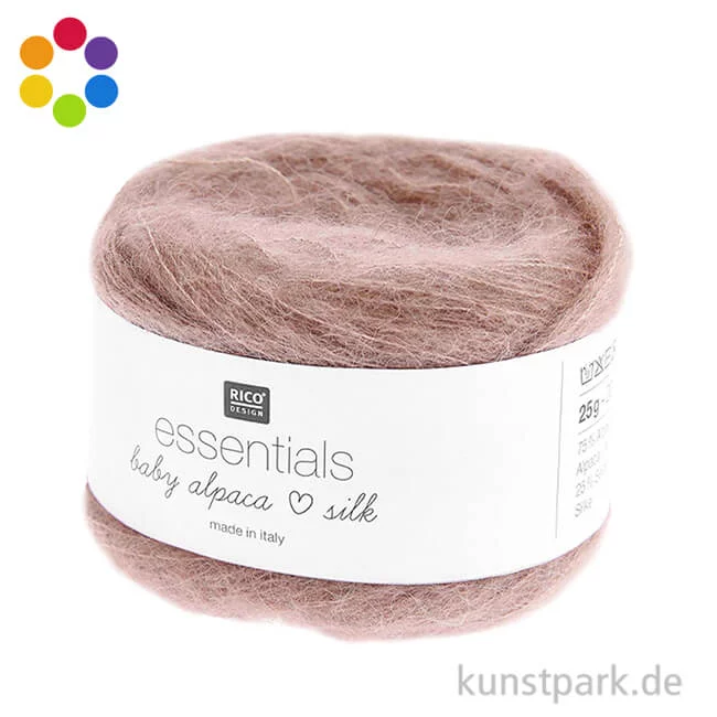Artikelbild 1 des Artikels “Rico Garn - Essentials Baby Alpaca Loves Silk, 25g, 200m “