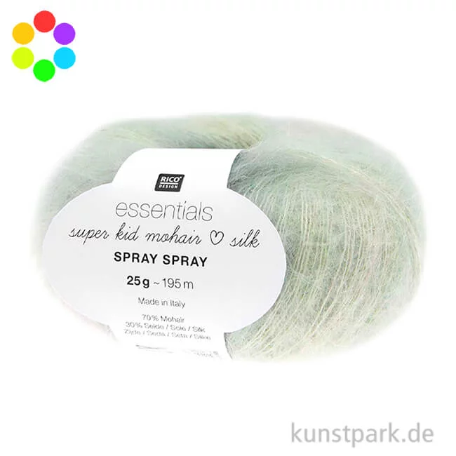 Artikelbild 1 des Artikels “Rico Garn - Essentials Super Kid Mohair Loves Silk Spray, 25g, 195m “