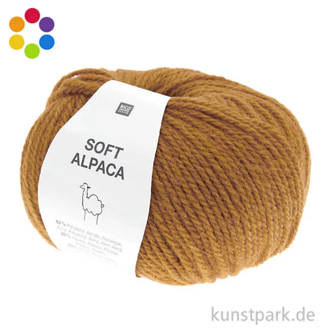Artikelbild 1 des Artikels “Rico Garn - Soft Alpaca, 50g, 125m “