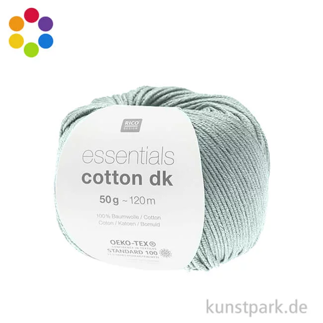 Artikelbild 1 des Artikels “Rico Wolle - Essentials Cotton dk, 100% Baumwolle, 50g, 120m “