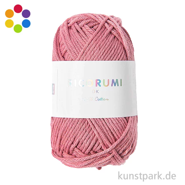 Artikelbild 1 des Artikels “Ricorumi Garn für Amigurumi, dk, 100% Baumwolle, 25g “