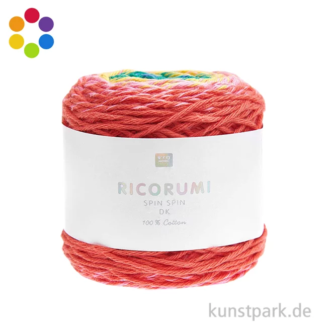 Artikelbild 1 des Artikels “Ricorumi Garn - Spin Spin dk, 100% Baumwolle, 50g, 115m “