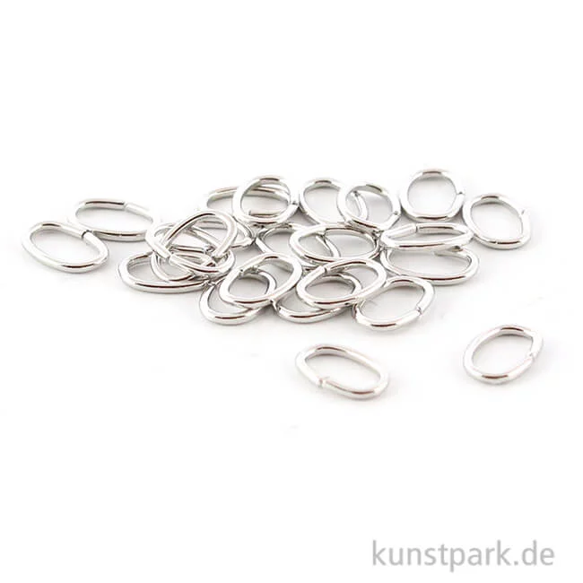 Artikelbild 1 des Artikels “Ringel - Oval, Platin, Stärke 0,8 mm, 22 Stück “
