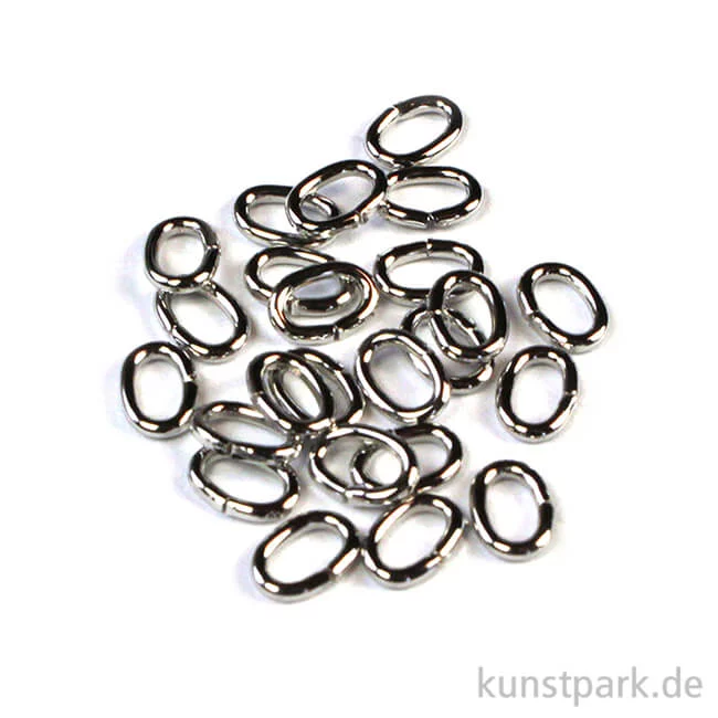 Artikelbild 1 des Artikels “Ringel - Platin Dm 5,2x3,7 mm - 25 Stück“