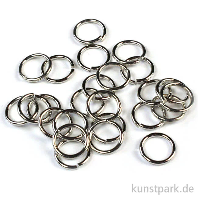Artikelbild 1 des Artikels “Ringel - Platin Dm 8 mm - 20 Stück“