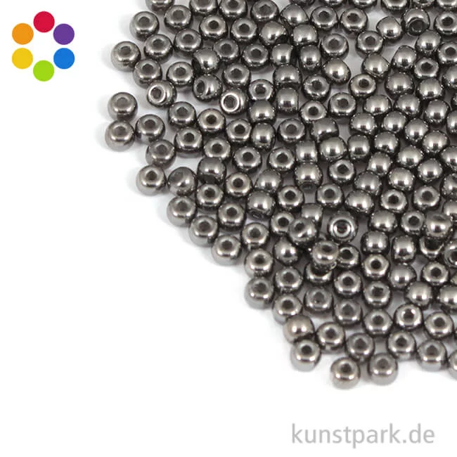 Artikelbild 1 des Artikels “Rocailles metallic matt - 3 mm - 200 Stück “