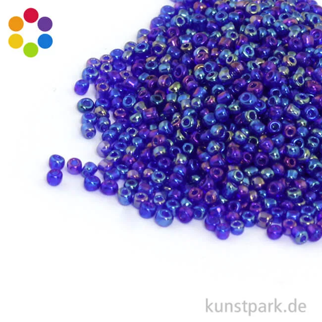 Artikelbild 1 des Artikels “Rocailles transparent gelüstert - 2 mm - 17 g “