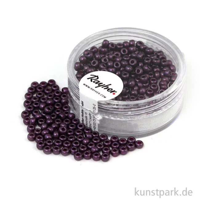 Artikelbild 1 des Artikels “Rocailles verwachst - 2,6 mm - 7g Dose | Violett“
