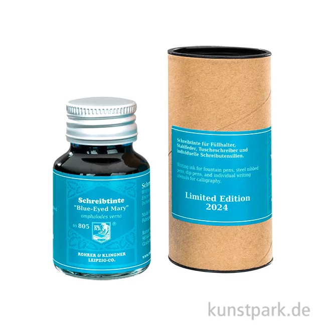 Artikelbild 1 des Artikels “Rohrer & Klingner Schreibtinte Blue Eyed Mary, Limited Edition, 50 ml “