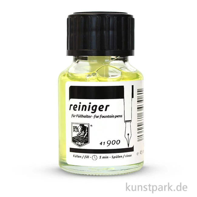 Artikelbild 1 des Artikels “Rohrer & Klingner Reiniger für Füllhalter, 45 ml “