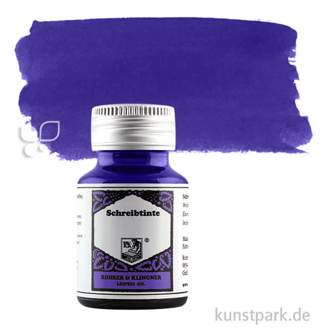 Artikelbild 1 des Artikels “Rohrer & Klingner Schreibtinte 50 ml Einzelfarbe | 450 Blau permanent“