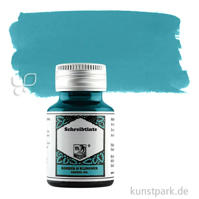 Artikelbild 1 des Artikels “Rohrer & Klingner Schreibtinte 50 ml Einzelfarbe | 460 Blue mare“