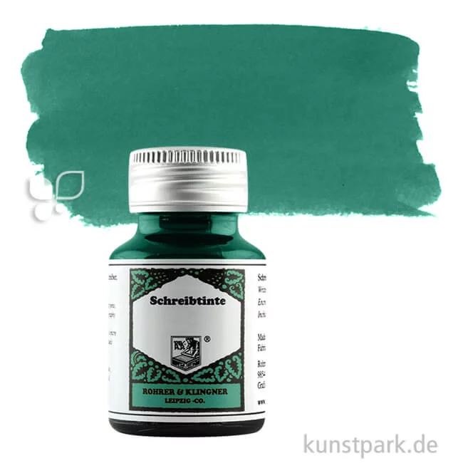 Artikelbild 1 des Artikels “Rohrer & Klingner Schreibtinte 50 ml Einzelfarbe | 510 Smaragdgrün“