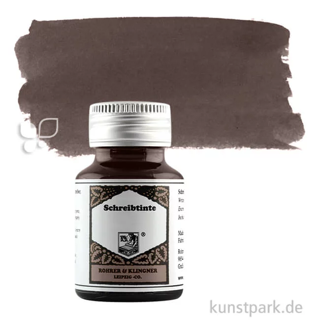 Artikelbild 1 des Artikels “Rohrer & Klingner Schreibtinte 50 ml Einzelfarbe | 610 Sepia“