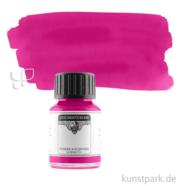Artikelbild 1 des Artikels “Rohrer & Klingner Zeichentusche 50 ml Einzelfarbe | 702 Magenta“