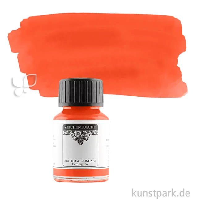 Artikelbild 1 des Artikels “Rohrer & Klingner Zeichentusche 50 ml Einzelfarbe | 730 Scharlach“